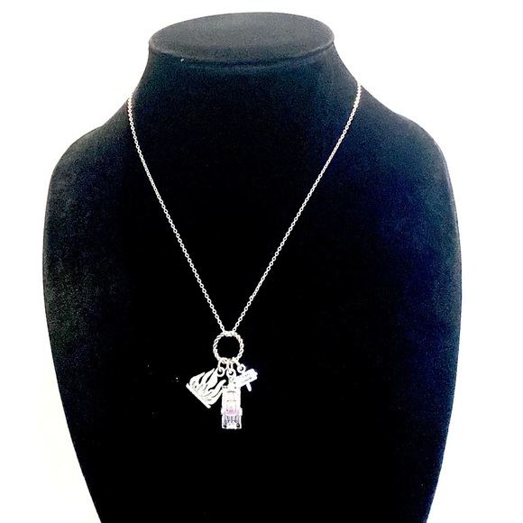 Camping Charm Necklace RV Road Trip - Picture 6 of 8